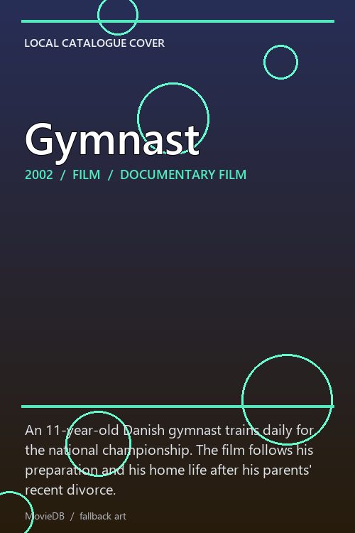 Gymnast poster