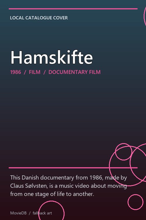 Hamskifte poster