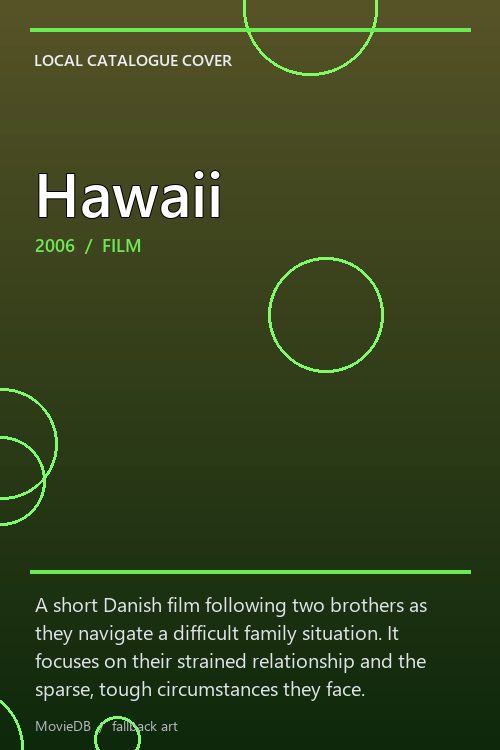 Hawaii poster