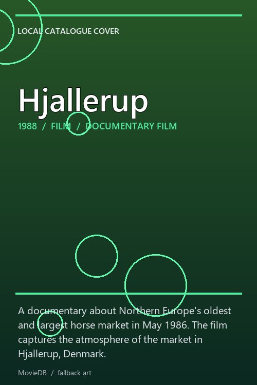 Hjallerup poster