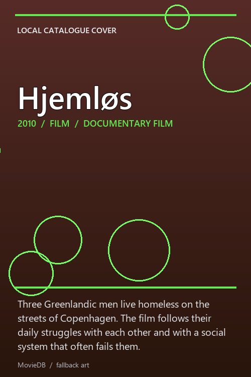 Hjemløs poster