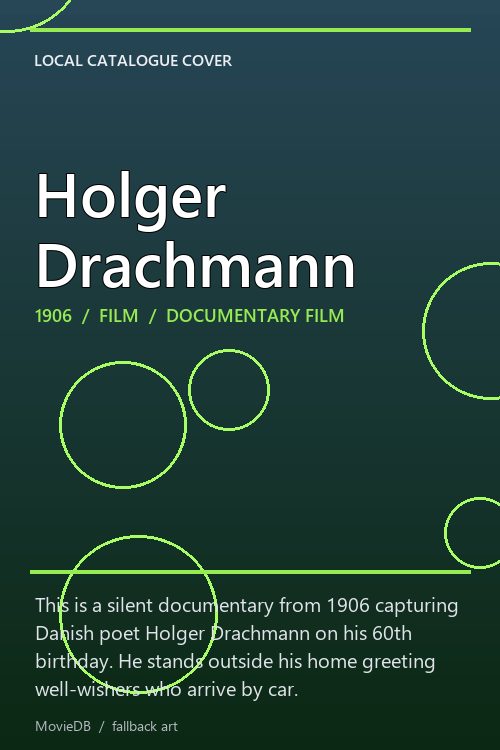 Holger Drachmann poster