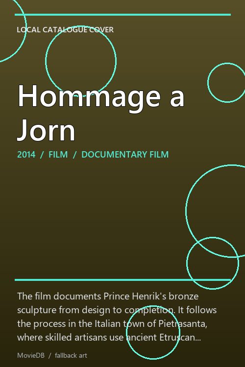 Hommage a Jorn poster