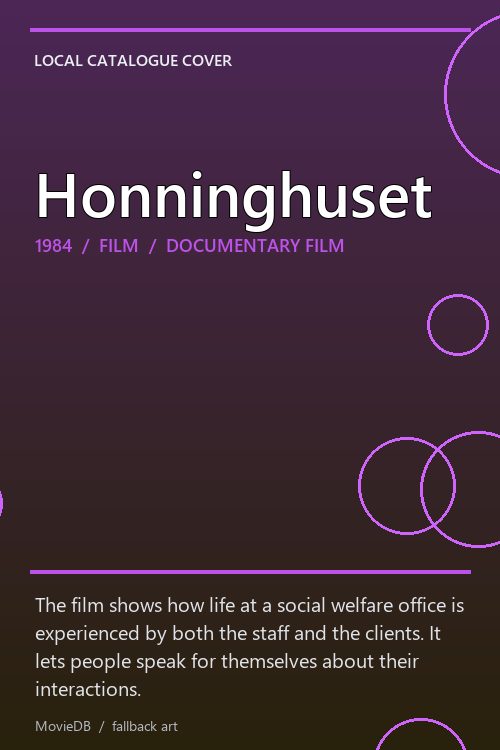 Honninghuset poster