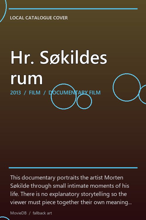 Hr. Søkildes rum poster