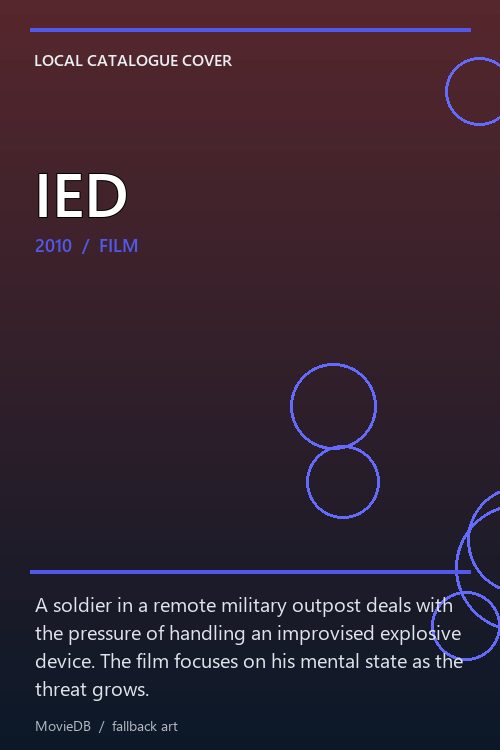 IED poster