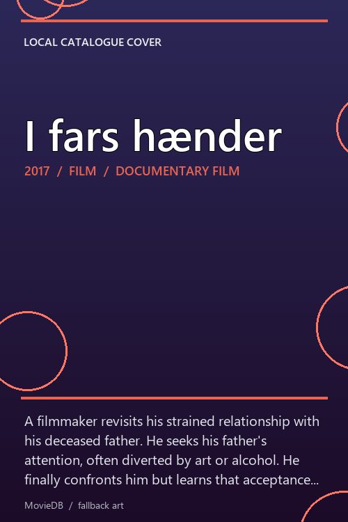 I fars hænder poster