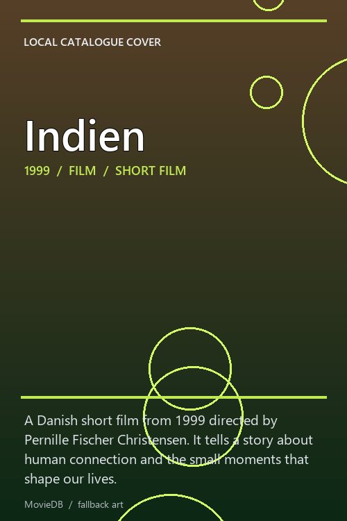 Indien poster