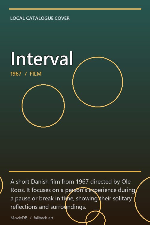 Interval poster