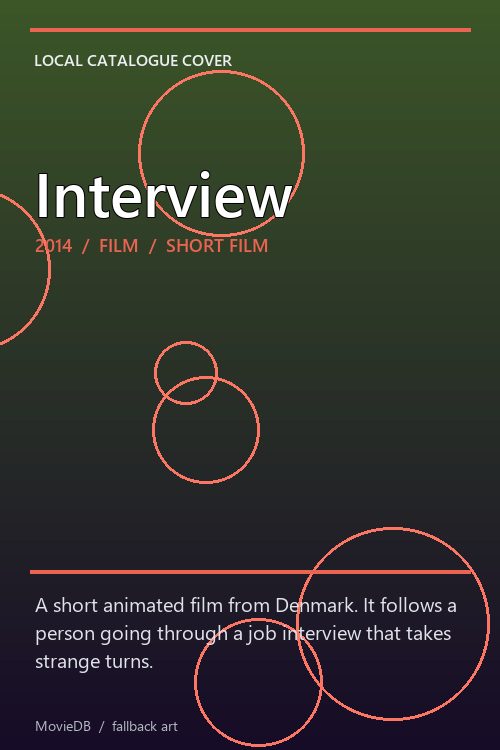 Interview poster