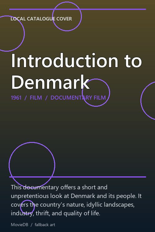 Introduction to Denmark poster