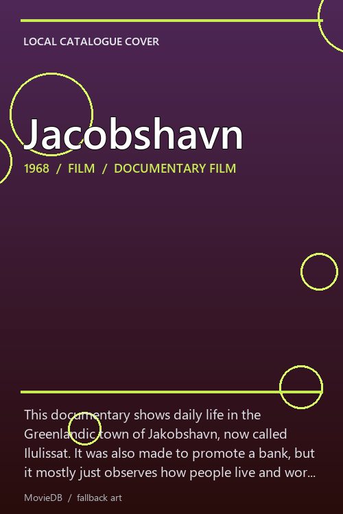 Jacobshavn poster