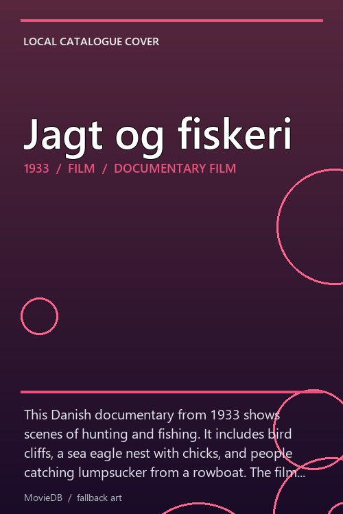 Jagt og fiskeri poster