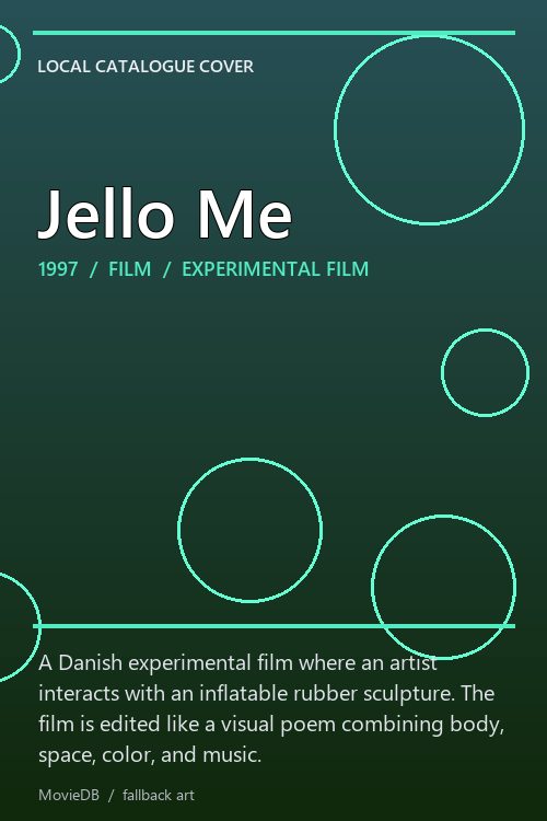 Jello Me poster