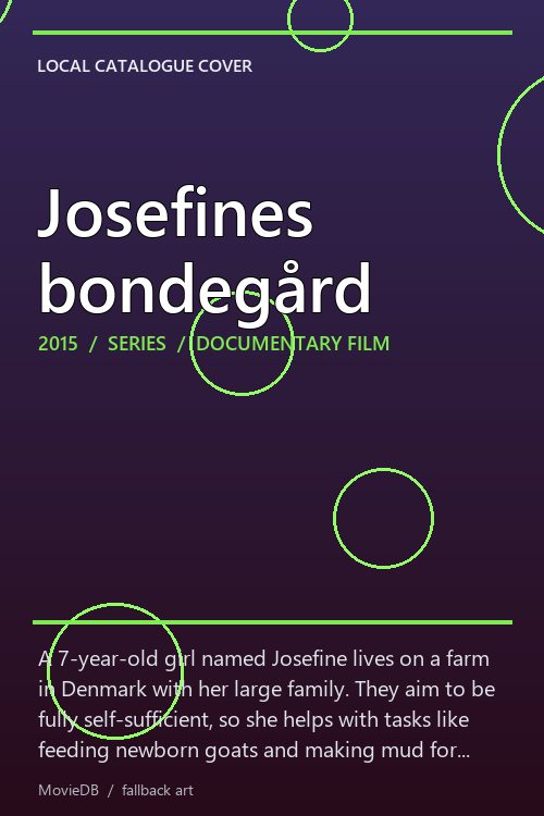 Josefines bondegård poster