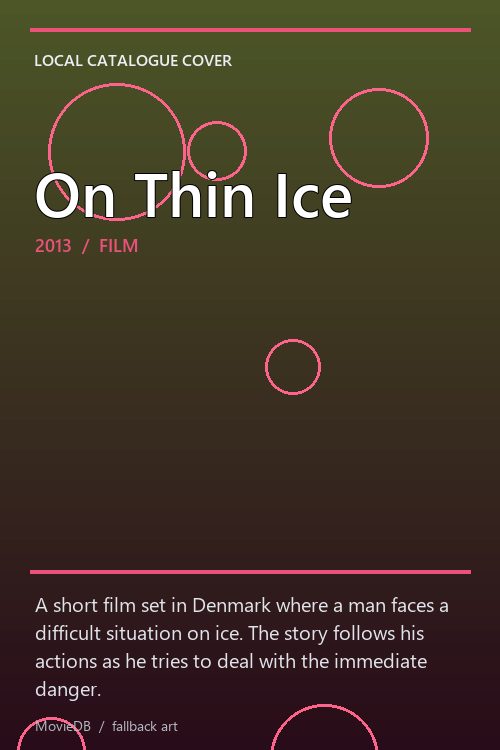 On Thin Ice poster
