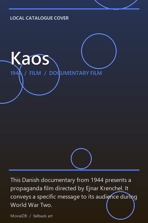 Kaos poster