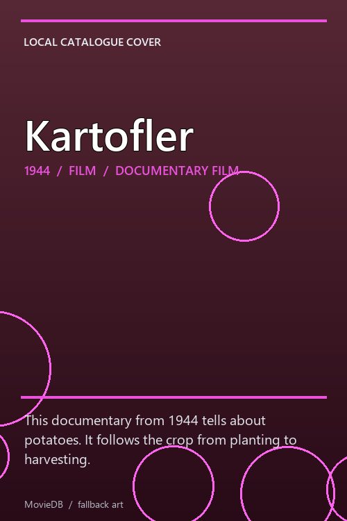 Kartofler poster