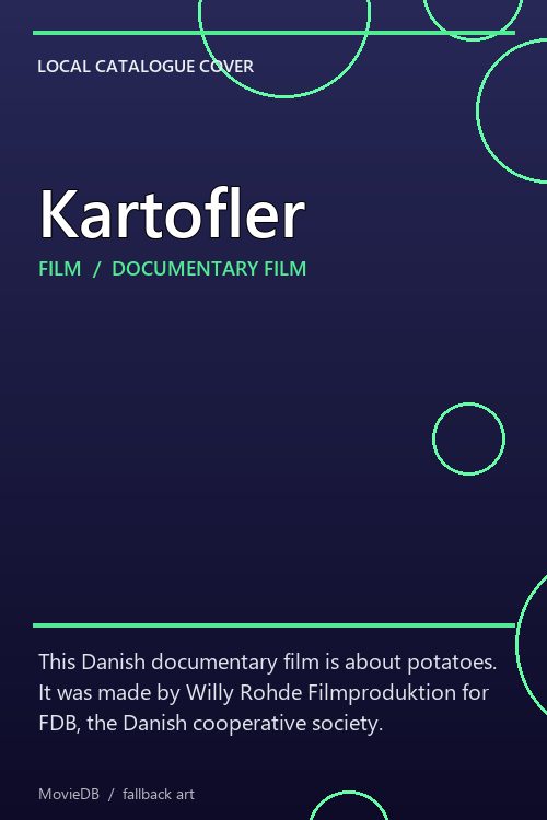 Kartofler poster
