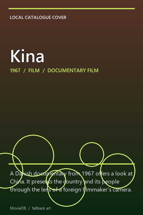 Kina poster