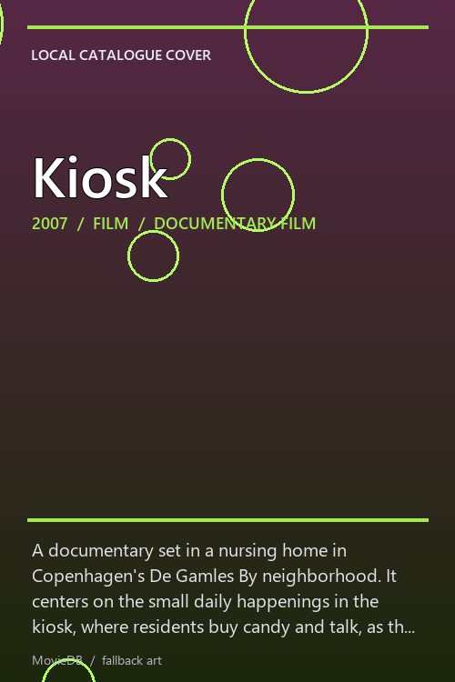 Kiosk poster