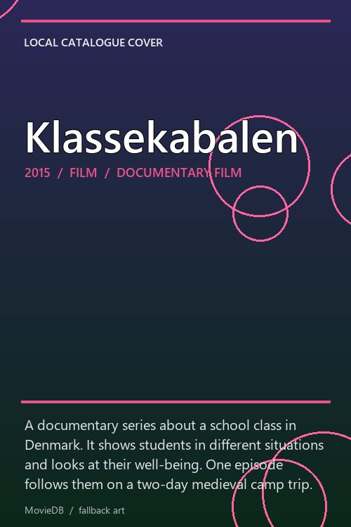 Klassekabalen poster