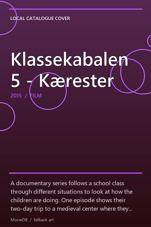 Klassekabalen 5 - Kærester poster