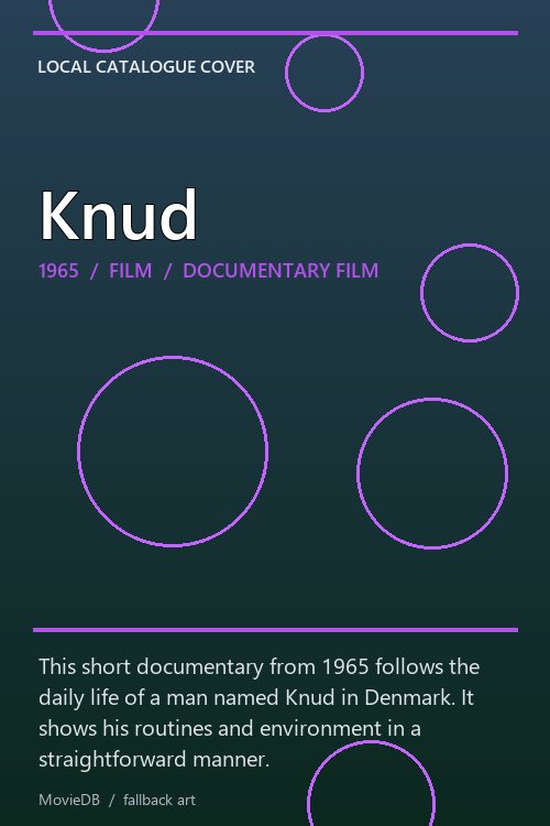 Knud poster