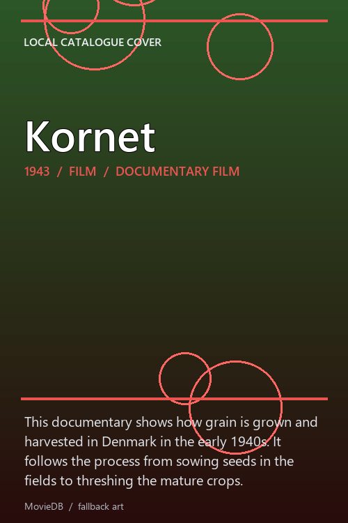 Kornet poster