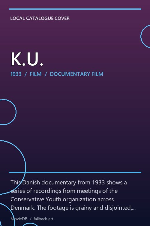 K.U. poster