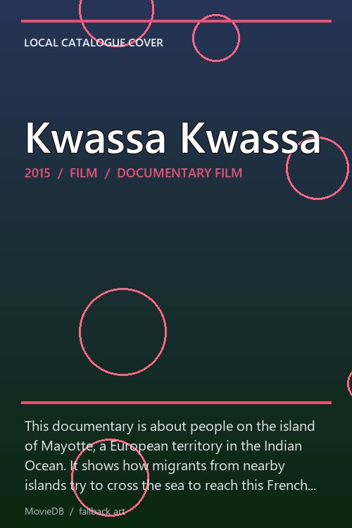 Kwassa Kwassa poster