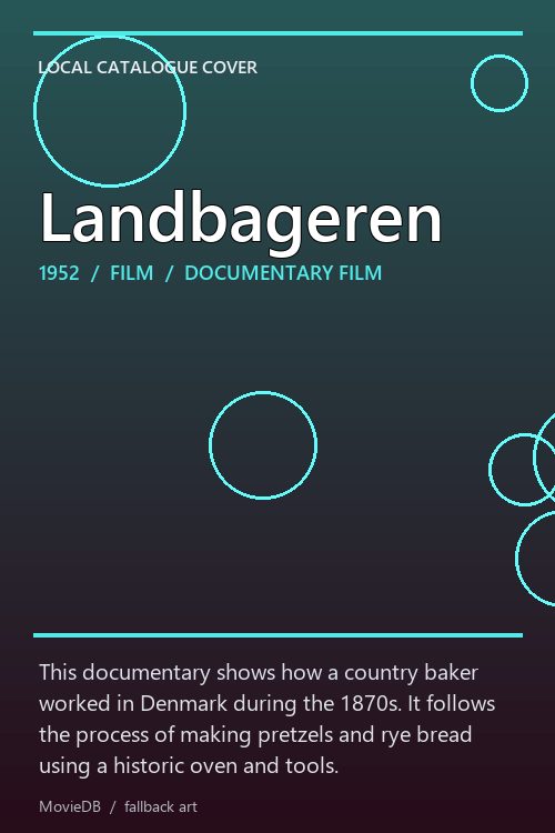 Landbageren poster