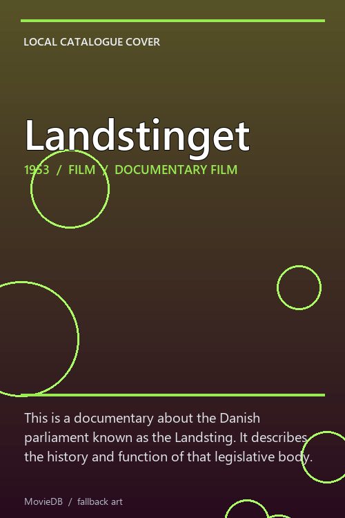 Landstinget poster
