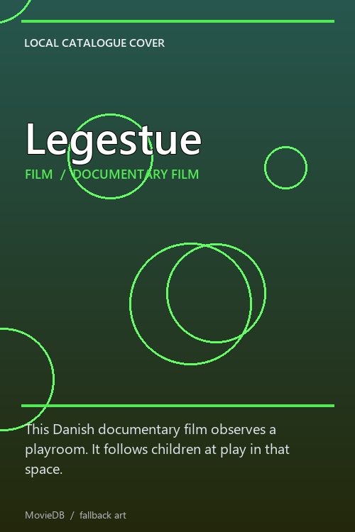 Legestue poster