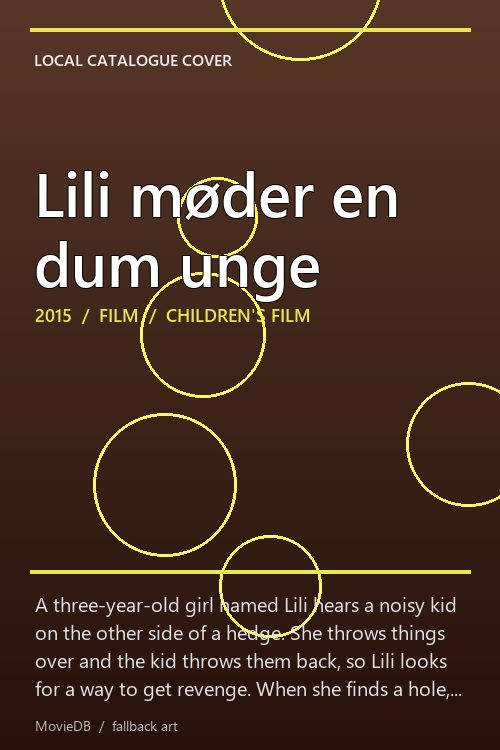 Lili møder en dum unge poster