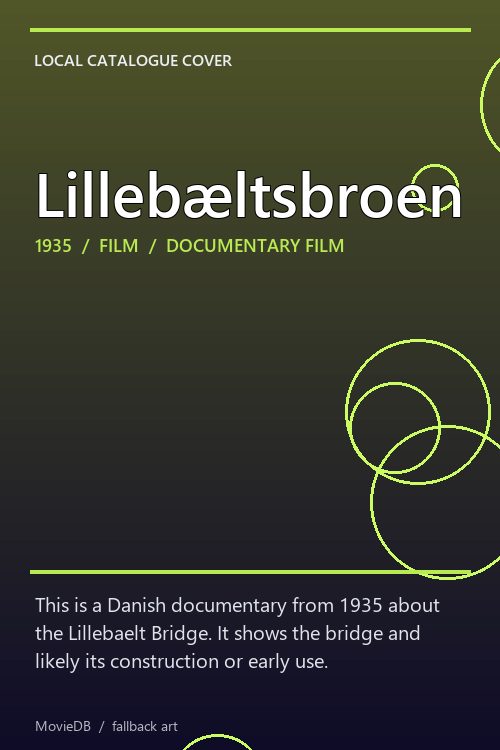 Lillebæltsbroen poster