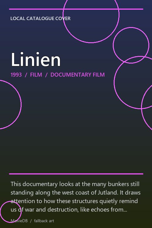 Linien poster