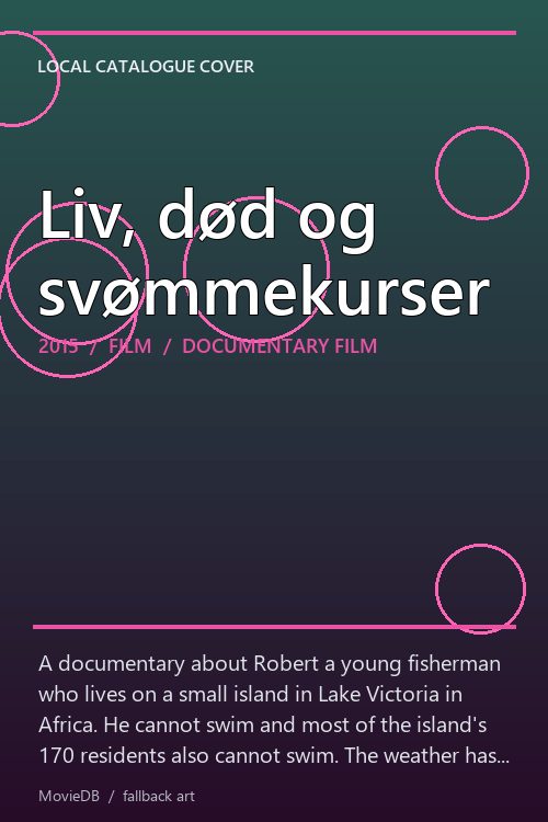 Liv, død og svømmekurser poster