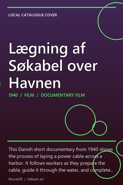Lægning af Søkabel over Havnen poster