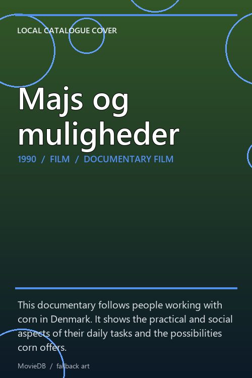 Majs og muligheder poster