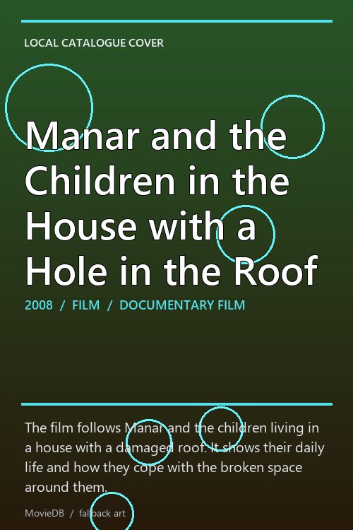 Manar and the Children in the House with a Hole in the Roof poster