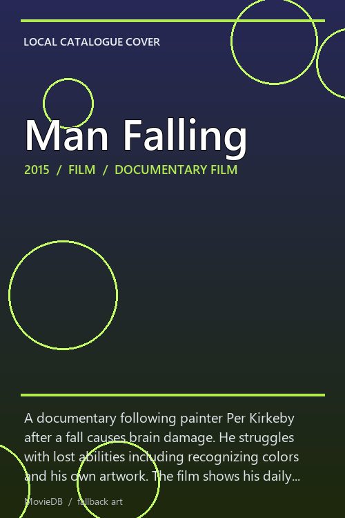 Man Falling poster