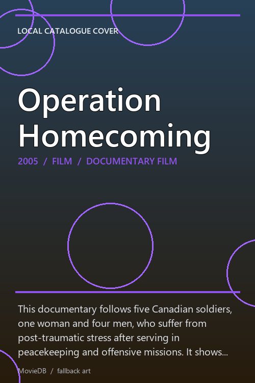 Operation Homecoming poster