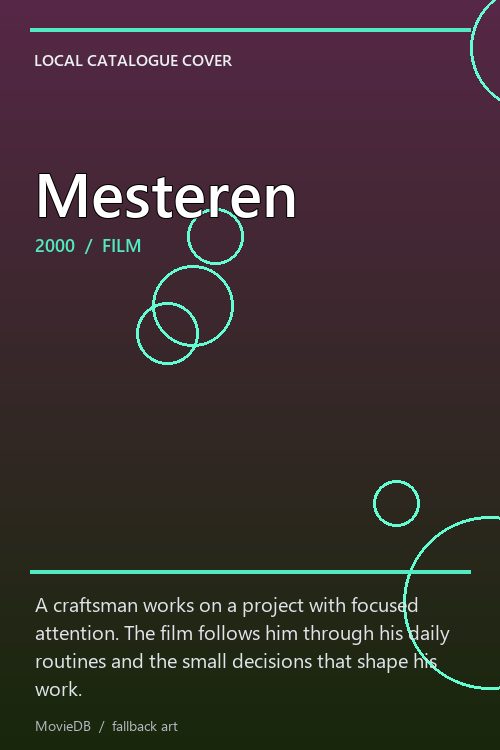 Mesteren poster