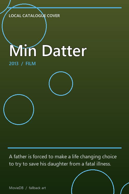 Min Datter poster