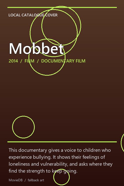Mobbet poster