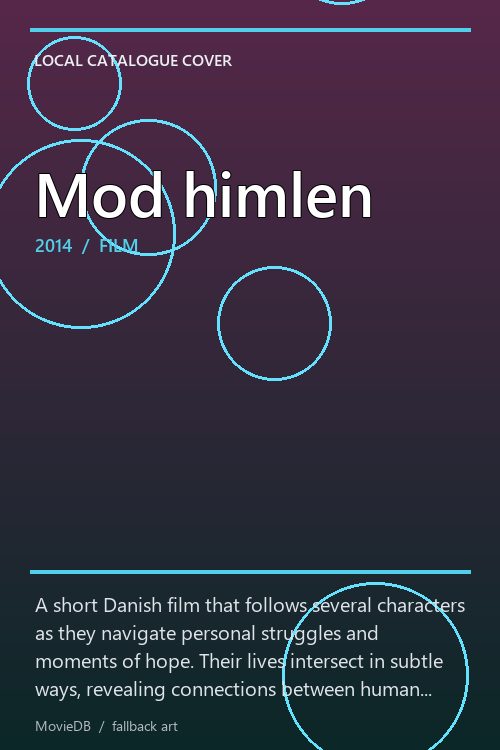 Mod himlen poster