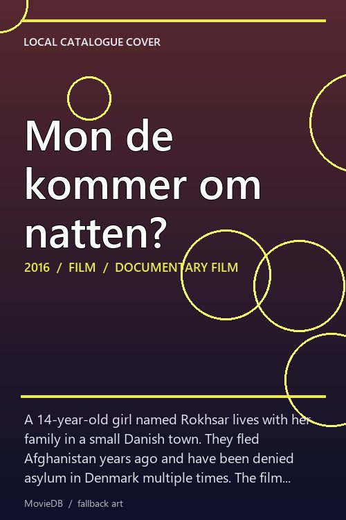 Mon de kommer om natten? poster