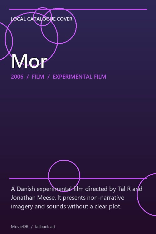 Mor poster