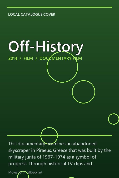 Off-History poster